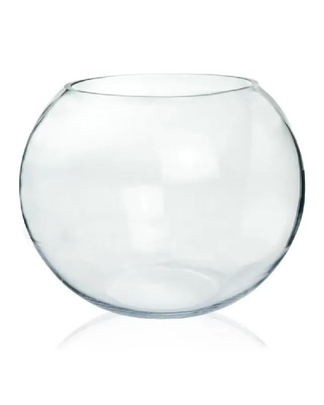 Transparent Glass Terrarium Bowl | Pack of 1 | 6 x 6 x 4 inches