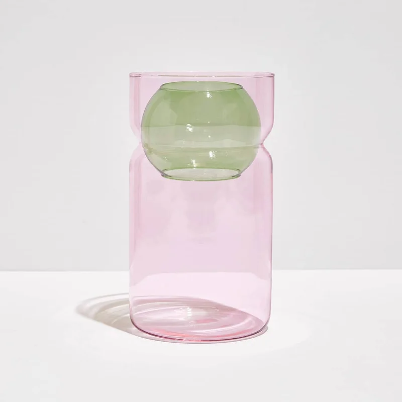 Balance Vase - Pink / Green