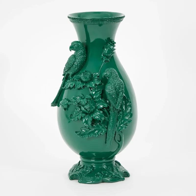 Birdsong Resin Vase Urn