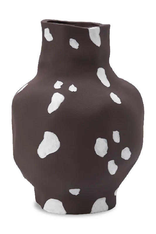 Brown Ceramic Organic Vase | Liang & Eimil Bruno