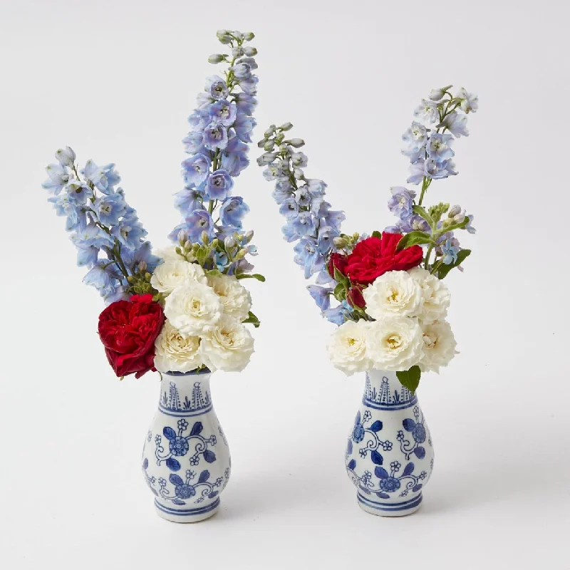 Chinoiserie Bud Vase (Pair)