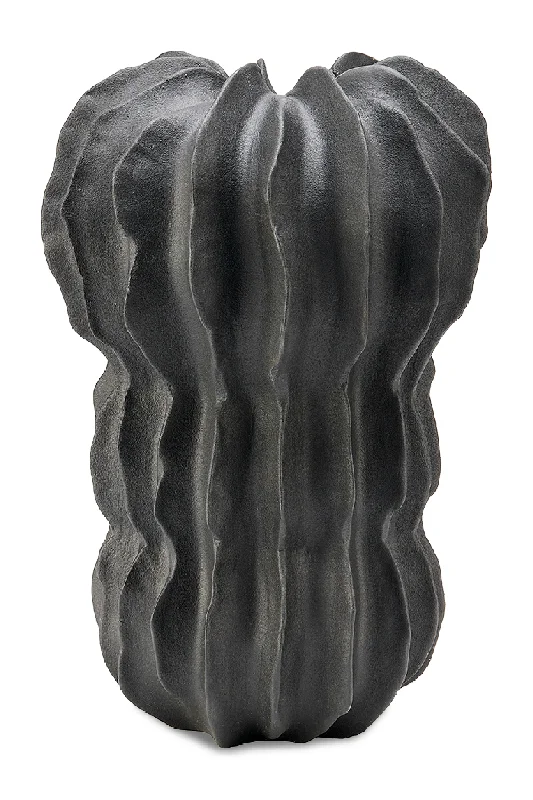 Dark Gray Ceramic Vase | Liang & Eimil Latero