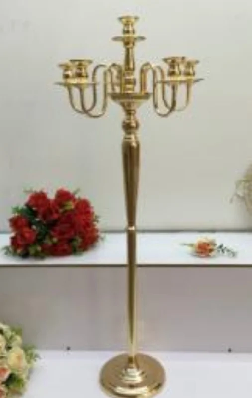 Gold CANDELABRA 6 HEAD lk-20200606-76