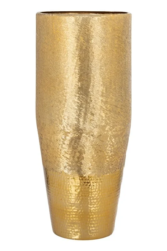 Gold Rustic Vase | OROA Nalim