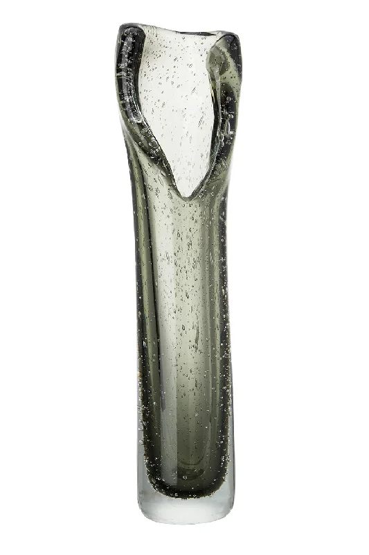 Gray Glass Organic Vase L | Liang & Eimil Elise