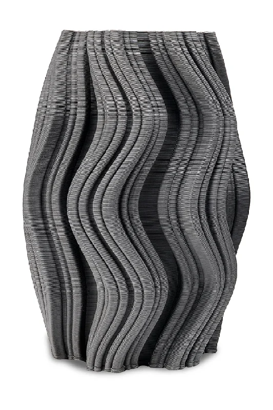 Gray Textural Ceramic Vase | Liang & Eimil Anthra