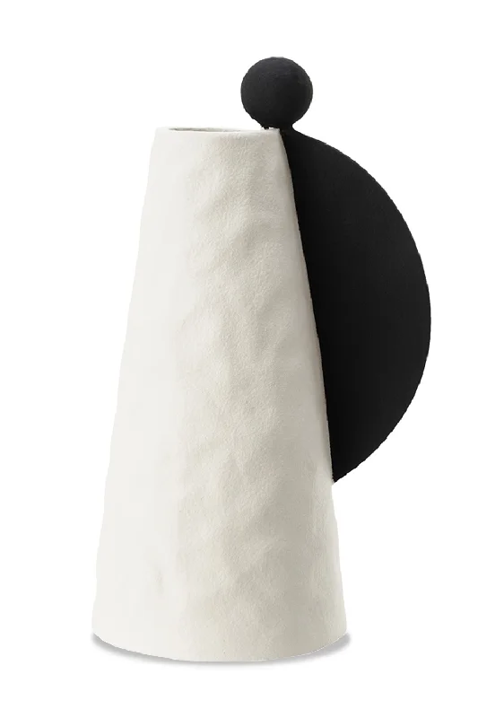 White Ceramic Conical Vase | Liang & Eimil Aionis