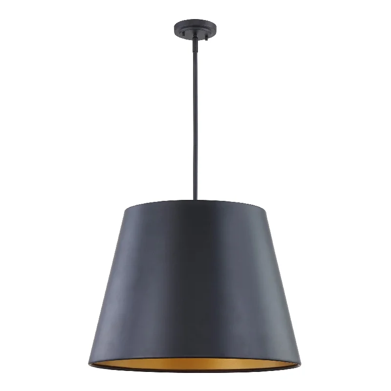 Allson Pendant - Matte Black - 22in. Diameter - E26 Medium Base