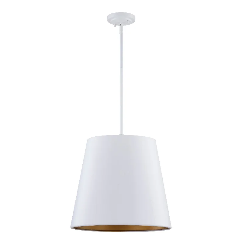 Allson Pendant - Matte White - 16in. Diameter - E26 Medium Base