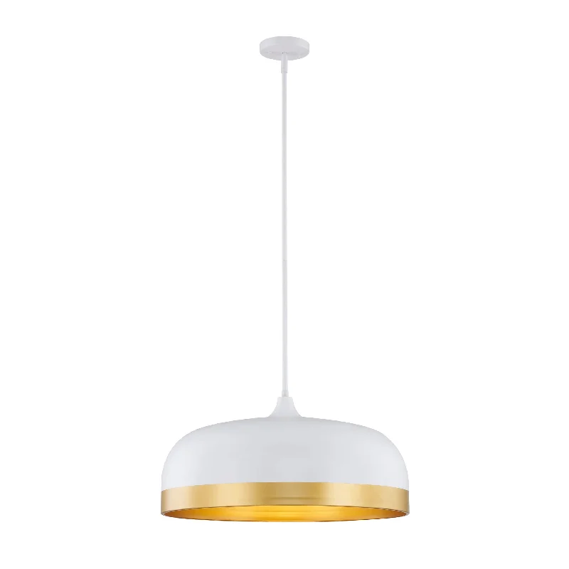 Amarra Pendant - Matte White - 22in. Diameter - E26 Medium Base