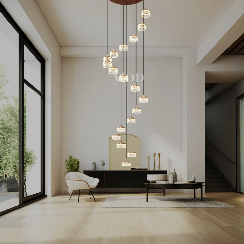 Emma Staircase Chandelier