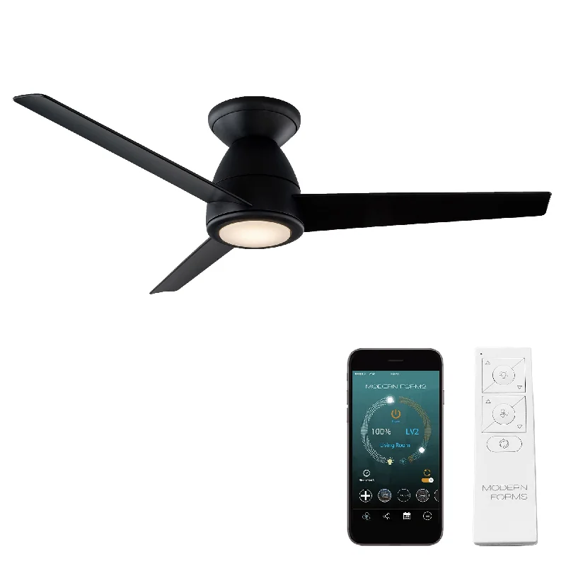 Modern Forms Fan Tip-Top FH-W2004-44L-35-MB Ceiling Fan 44 - Matte Black, Matte Black/