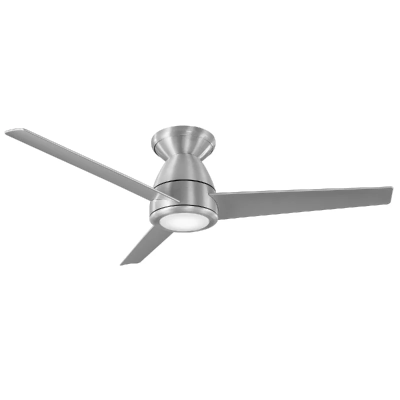 Modern Forms Fan Tip-Top FH-W2004-52L-35-BA Ceiling Fan 52 - Brushed Aluminum/Titanium, Titanium Silver/