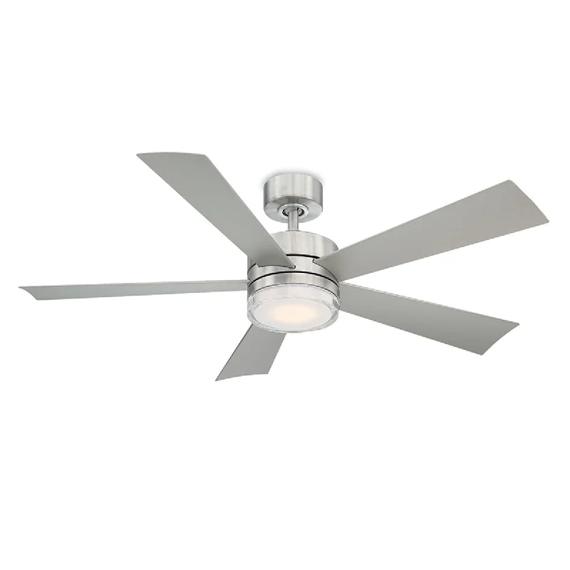 Modern Forms Fan Wynd FR-W1801-52L-SS Ceiling Fan 52 - Stainless Steel, Stainless Steel/