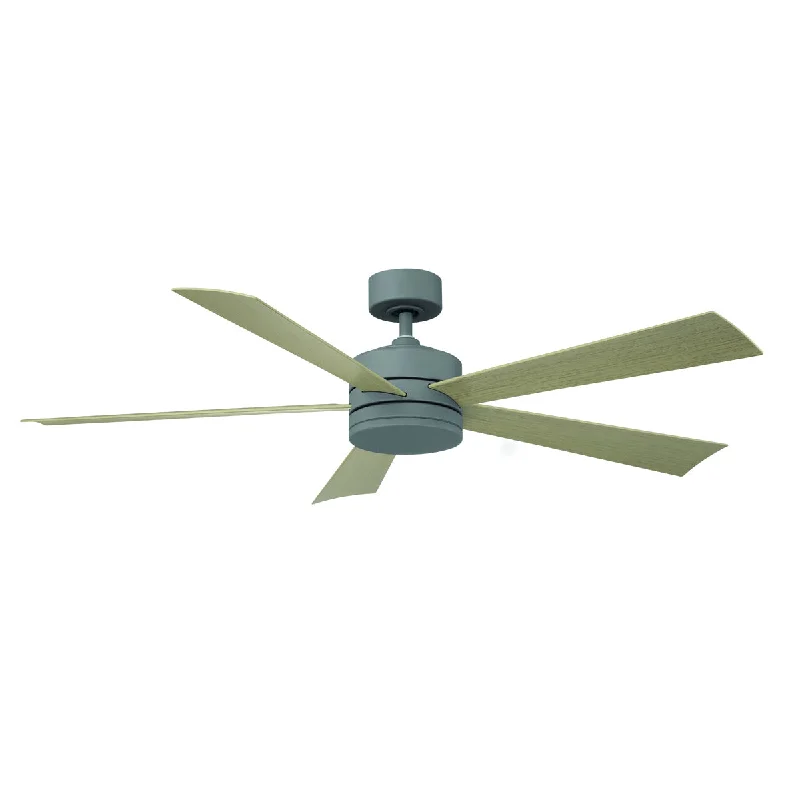 Modern Forms Fan Wynd FR-W1801-60L35GHWG Ceiling Fan 60 - Graphite/Weathered Gray, Weathered Gray/