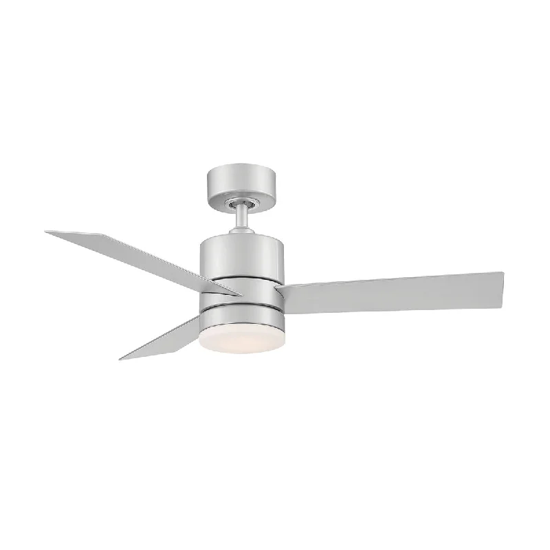 Modern Forms Fan Axis FR-W1803-44L-35-TT Ceiling Fan 44 - Titanium Silver, Titanium Silver/