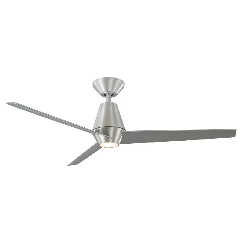 Modern Forms Fan Slim FR-W2003-52L-35-BA Ceiling Fan 52 - Brushed Aluminum/Titanium, Titanium Silver/