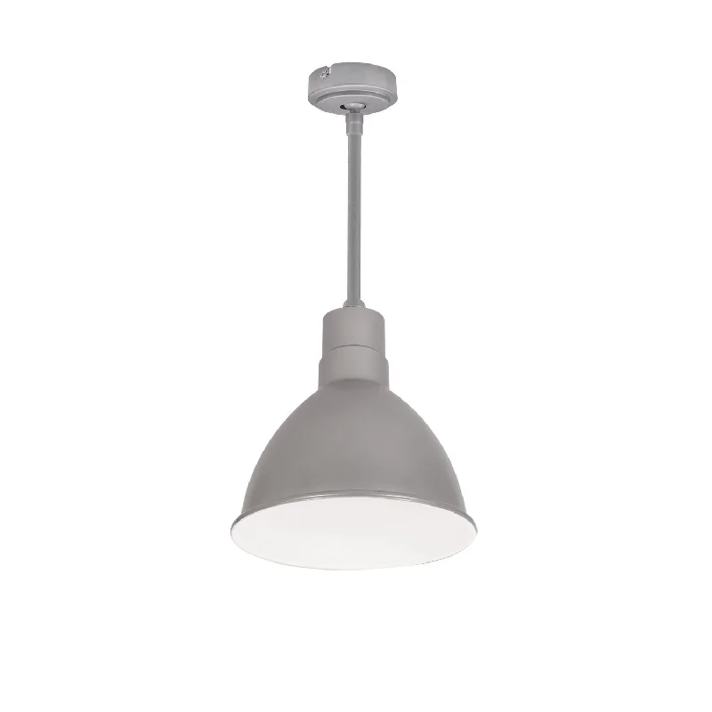 Nora NRLM-8ST1035GMWLE4/24 Pendant Light - Gun Metal Outer / White Inner