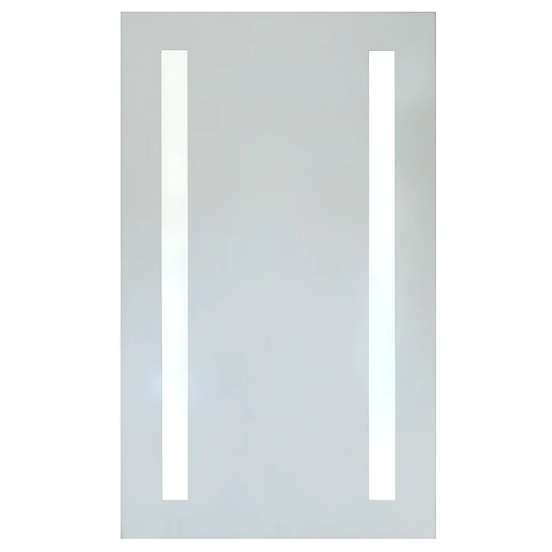 Vertically-Striped LED Mirror