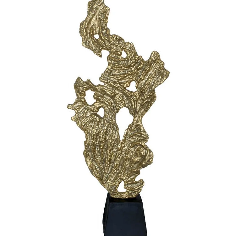 Flaming Gold Sculpture (72 cm)