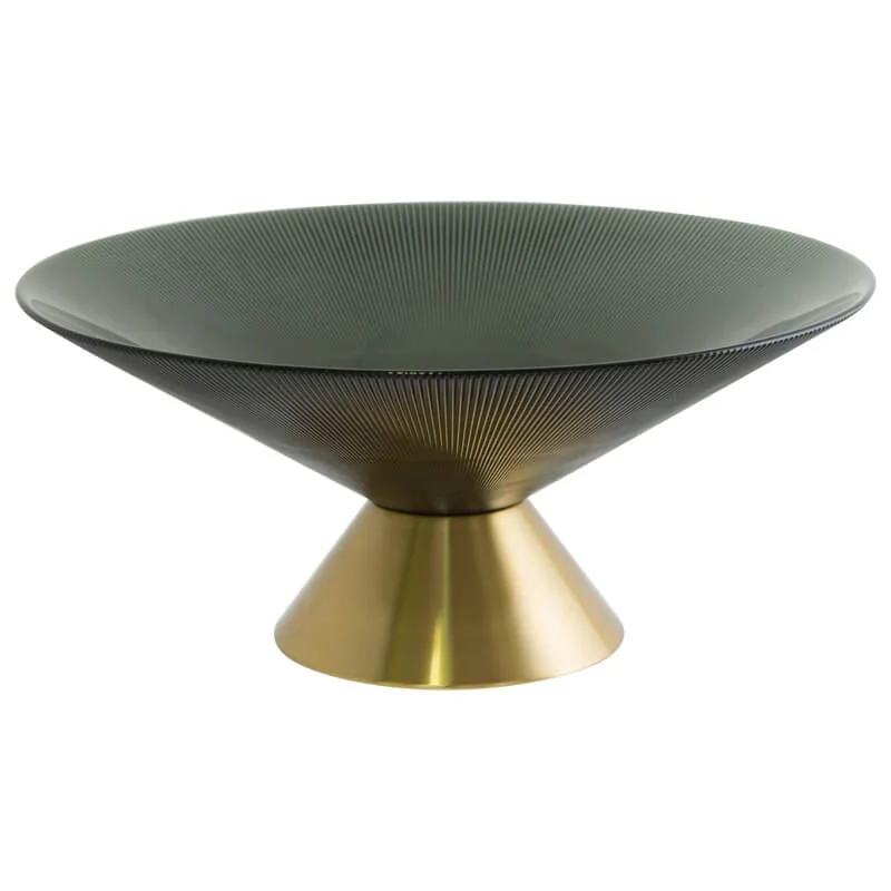 Justine Grey Gold F/Bowl (36 x 36 cm)