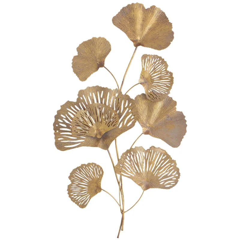 Leaf Gold Wall Art (91 cm)