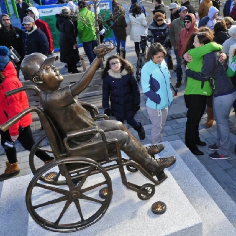 Noah's Inclusive Wheelchair Statue