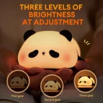 Cute Panda Silicone Night Light - Image 4