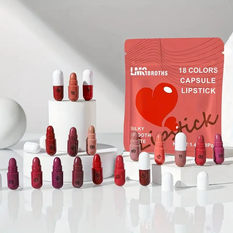 WhatsApp_Image_2026-05-16_at_20.57.51 Matte Lipstick Capsule (Pack of 18) - Image 1