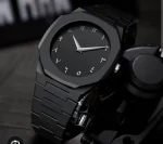 Full Black Aura Quartz Watch - Image 2