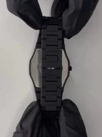Full Black Aura Quartz Watch - Image 3